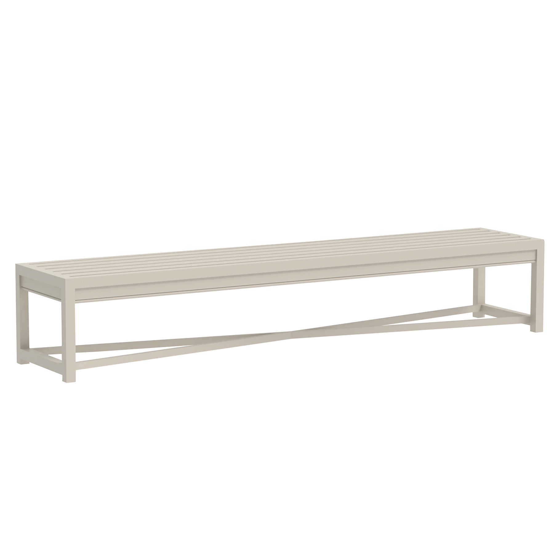 WIntherthur Garden: Garden Armless Bench
